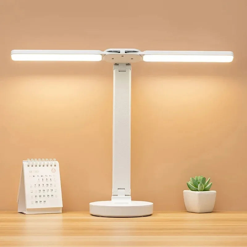 USB Rechargeable LED Desk Lamp, Foldable & Dimmable – Caspri