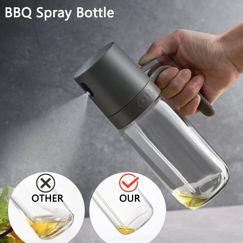 Oil Spray Bottle 250 ml, Borosilicate Glass Olive Oil Mister – Caspri