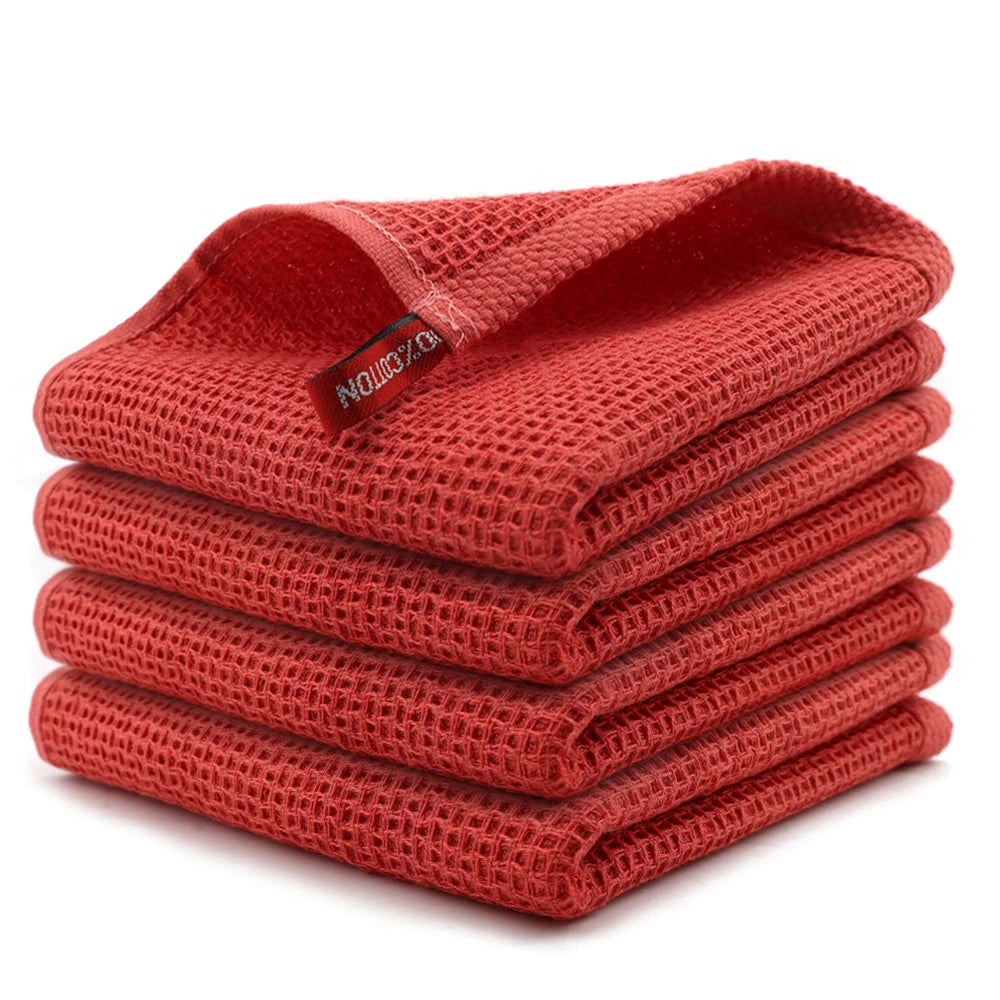 Cotton Dishcloths Absorbent Kitchen Towels – Caspri