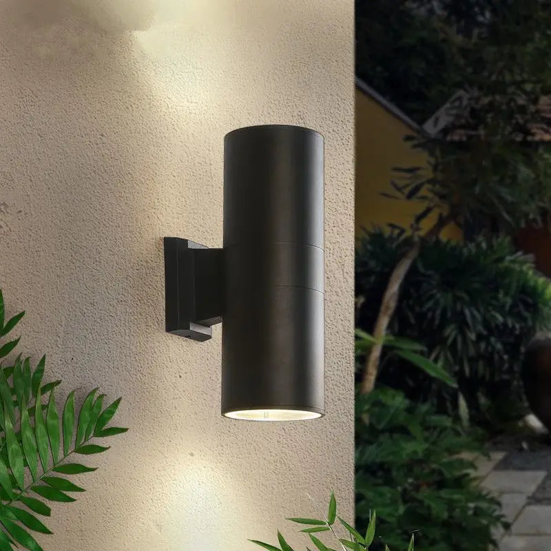 Outdoor Double Head Wall Light, Waterproof Aluminium Sconce – Caspri
