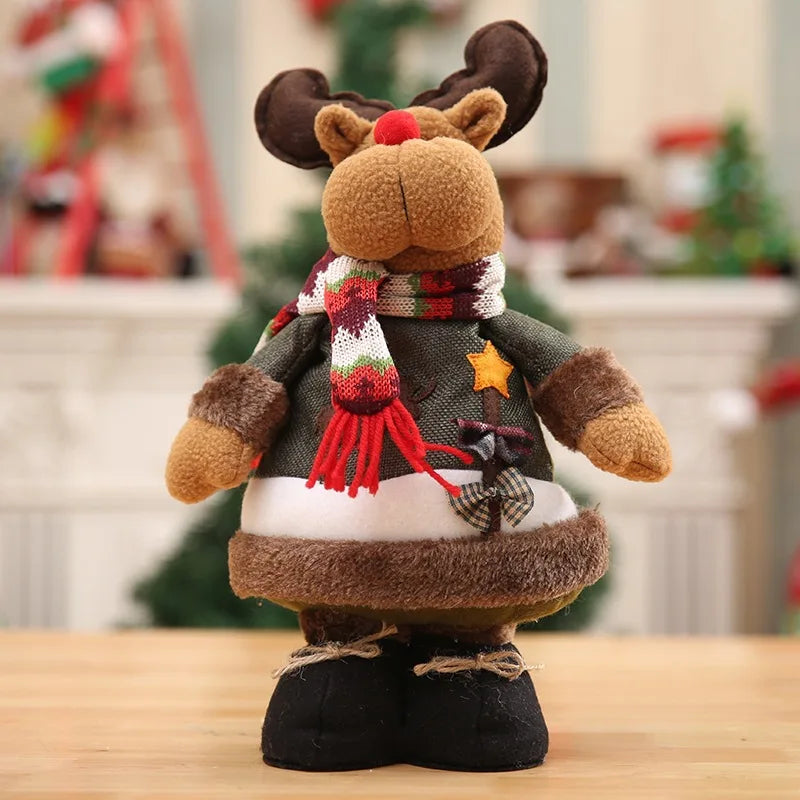 Christmas Decoration Santa Claus And Elves Plush Gift Idea - Caspri