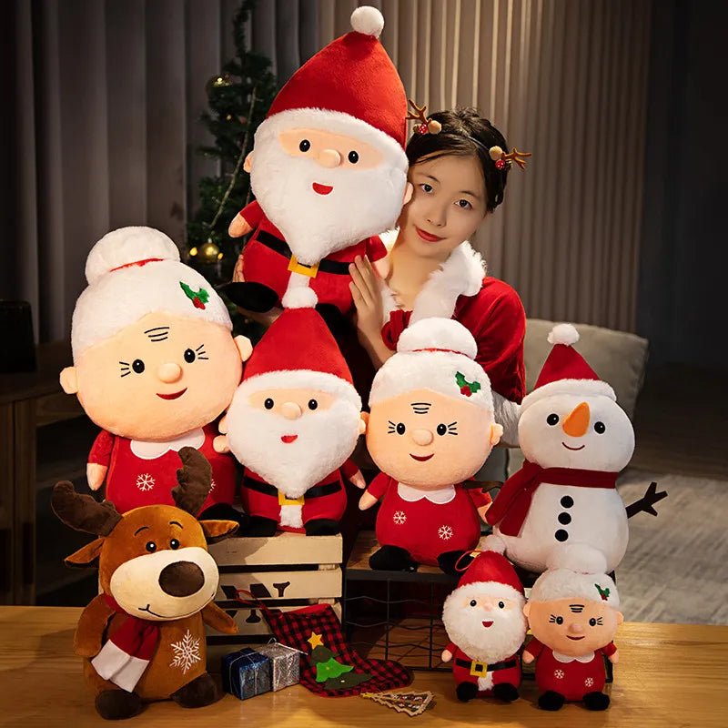 Deluxe Christmas Plush Decorations For Cosy Home Charm - Caspri