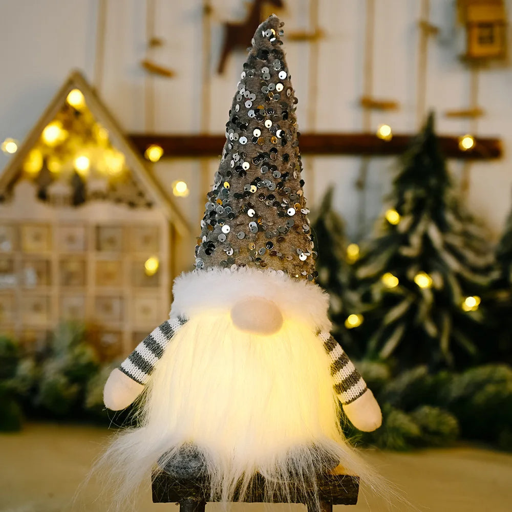 Glowing Christmas Elf Decorations for a Cosy Family Home - Caspri