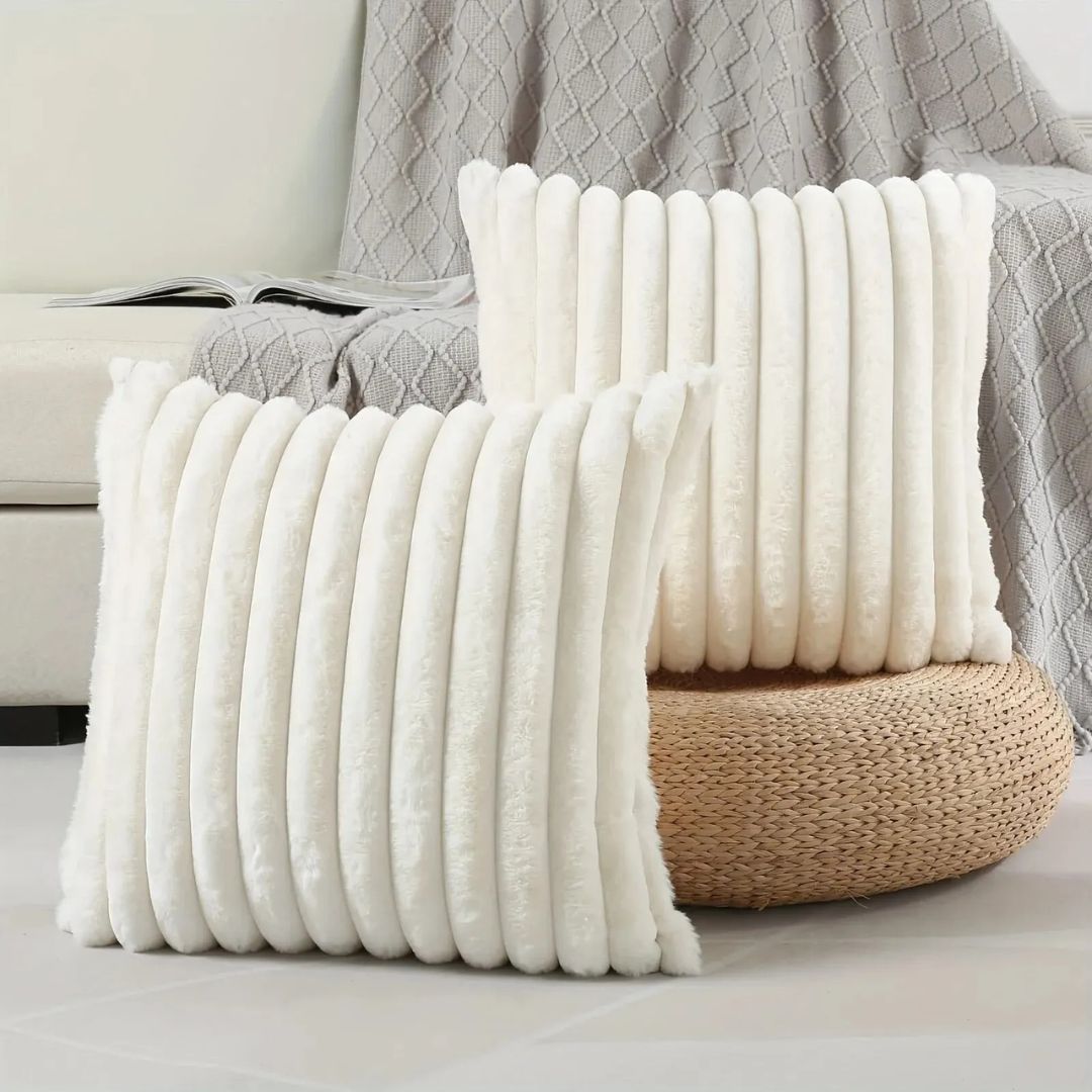 Corduroy Pillow Cover Textured Soft For Sofa & Bedroom – Caspri