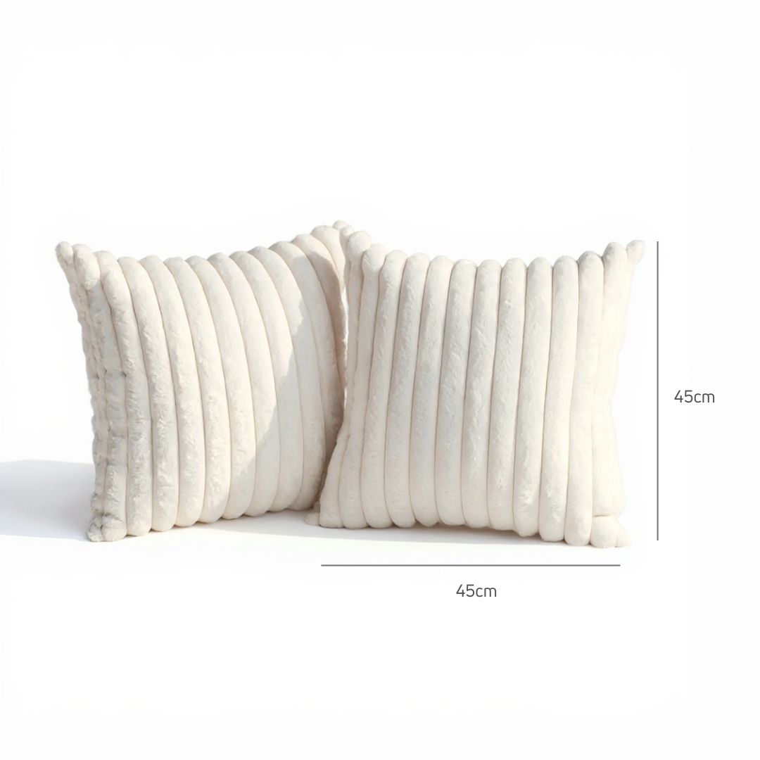 Corduroy Pillow Cover Textured Soft For Sofa & Bedroom – Caspri
