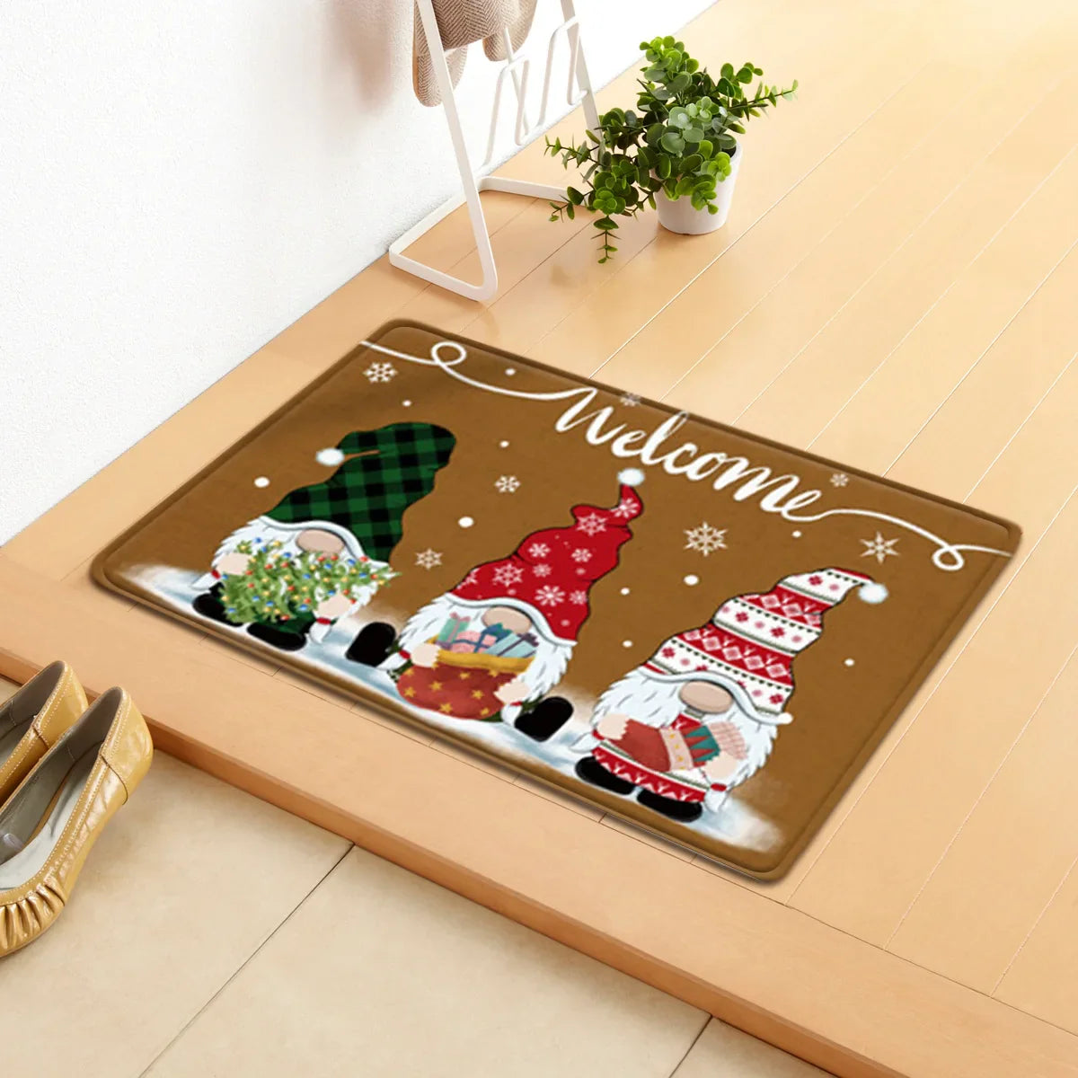 Christmas Doormats 40x60cm Decor For Homes Festive Charm - Caspri