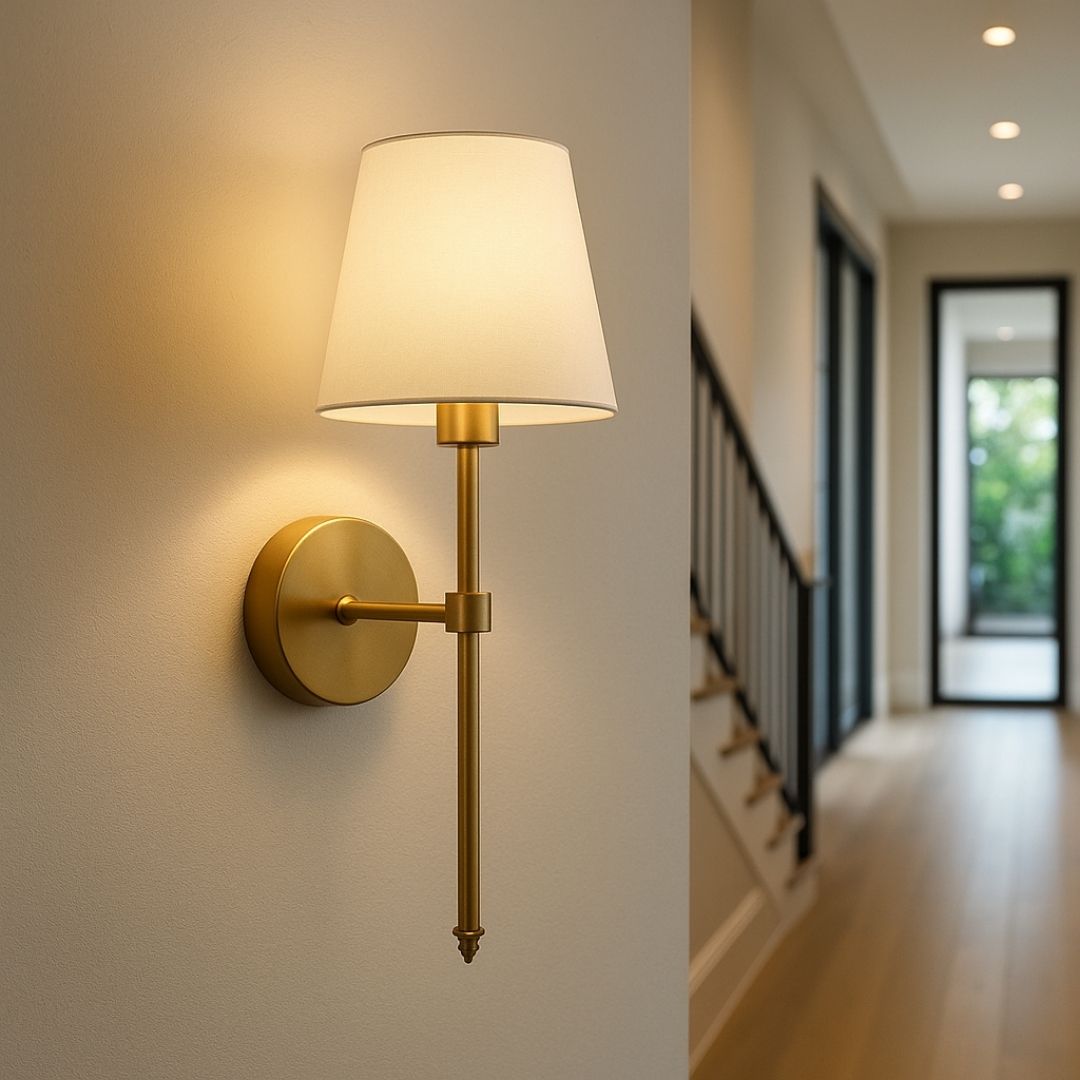 LED Wall Lamp Rechargeable Golden Remote Control – Caspri
