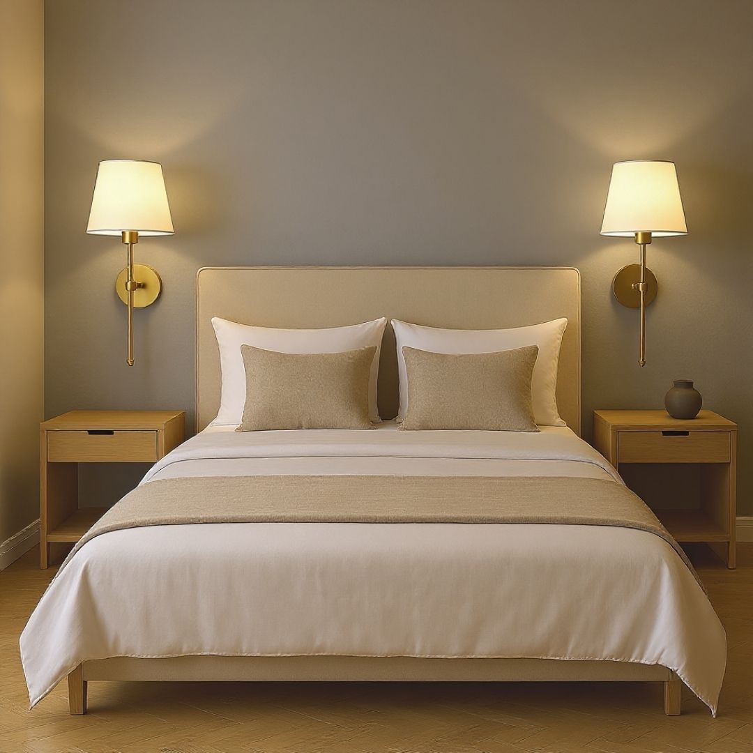 LED Wall Lamp Rechargeable Golden Remote Control – Caspri