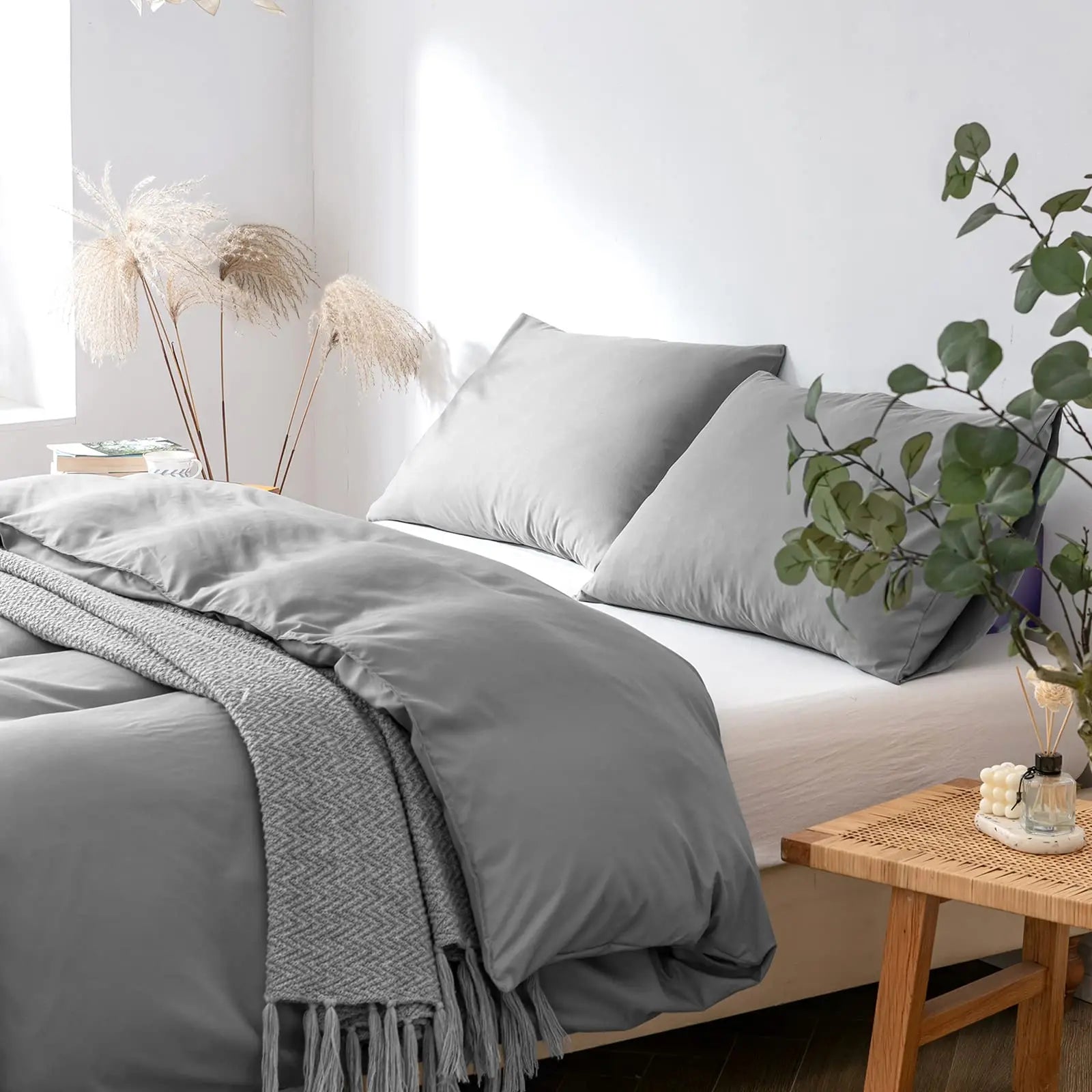 Bedding Set Microfibre Breathable Double Cosy - Caspri