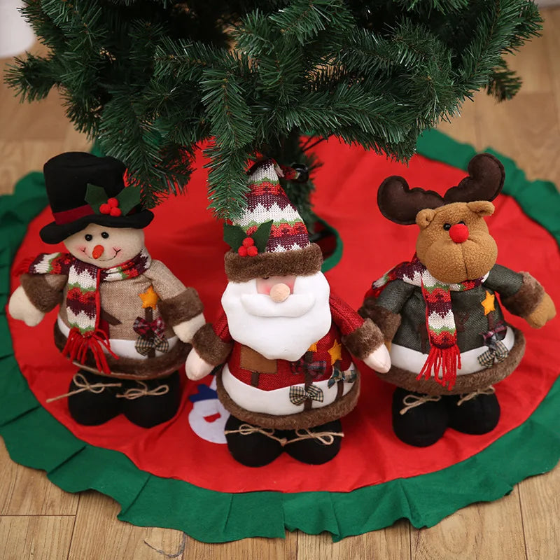 Christmas Decoration Santa Claus And Elves Plush Gift Idea - Caspri
