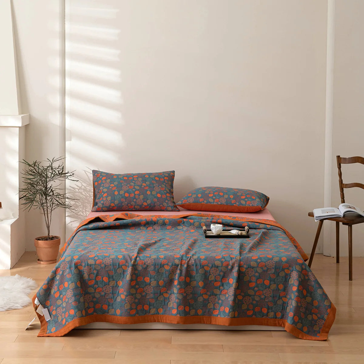 Bedding Set Cotton King Size Floral Modern Cosy - Caspri