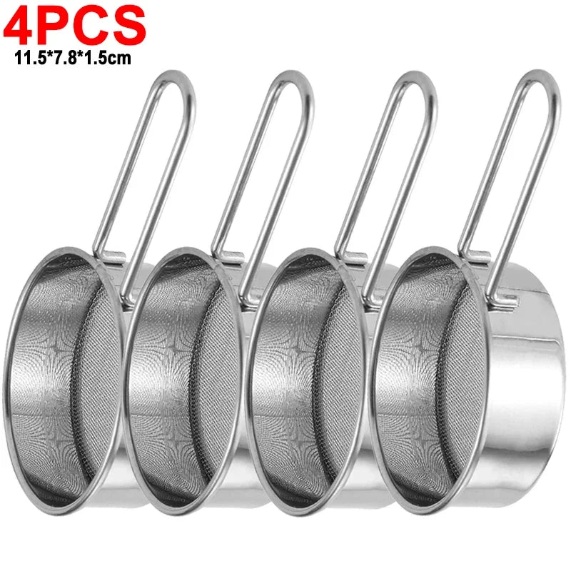 Kitchen Strainer Set Stainless Steel Fine Mesh Sifters – Caspri