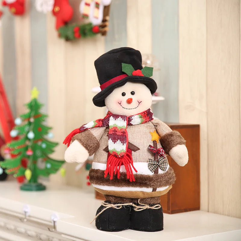 Christmas Decoration Santa Claus And Elves Plush Gift Idea - Caspri