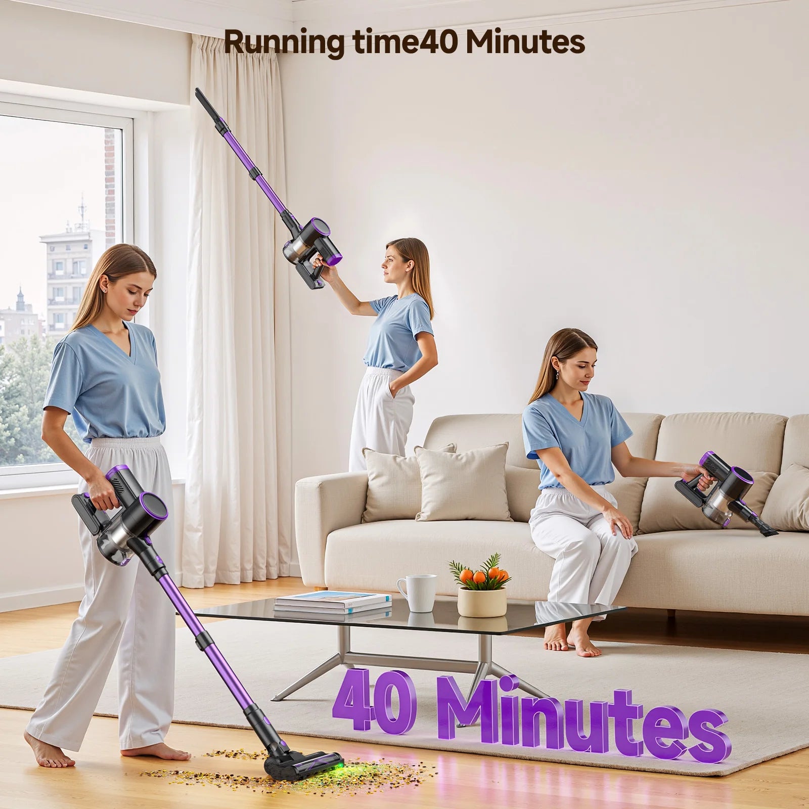 Lubluelu P4 Cordless Vacuum – Power and Precision in Every Move - Caspri