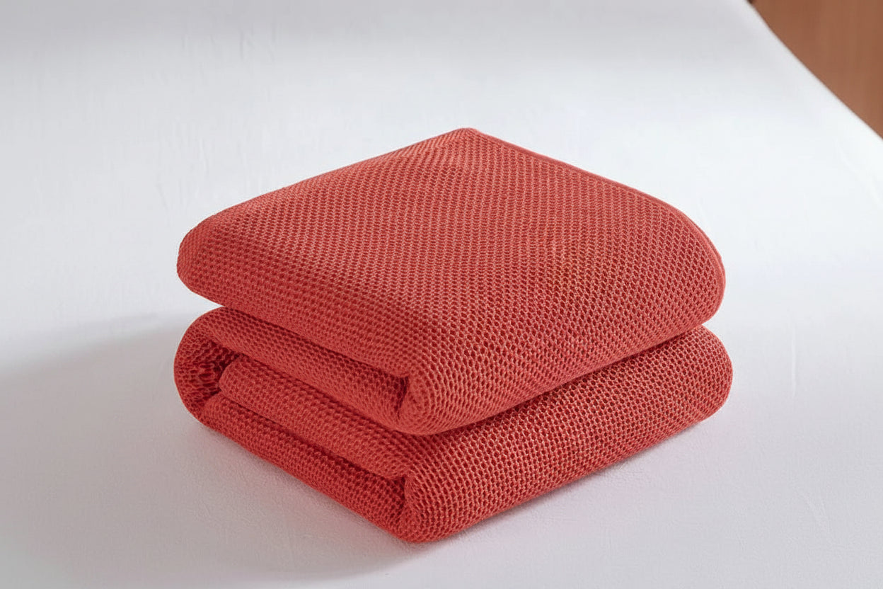 Bedding Set Cotton Plaid Cosy King Size Bedspread - Caspri