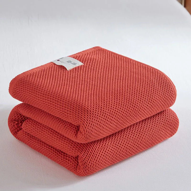 Bedding Set Cotton Plaid Cosy King Size Bedspread - Caspri