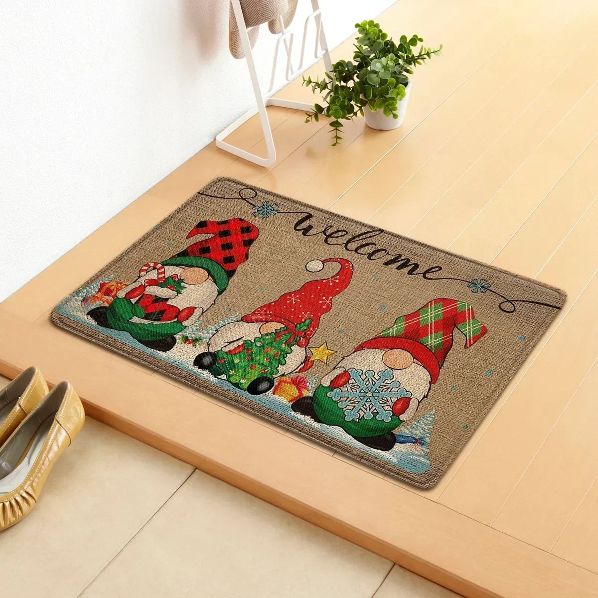 Christmas Doormats 40x60cm Decor For Homes Festive Charm - Caspri