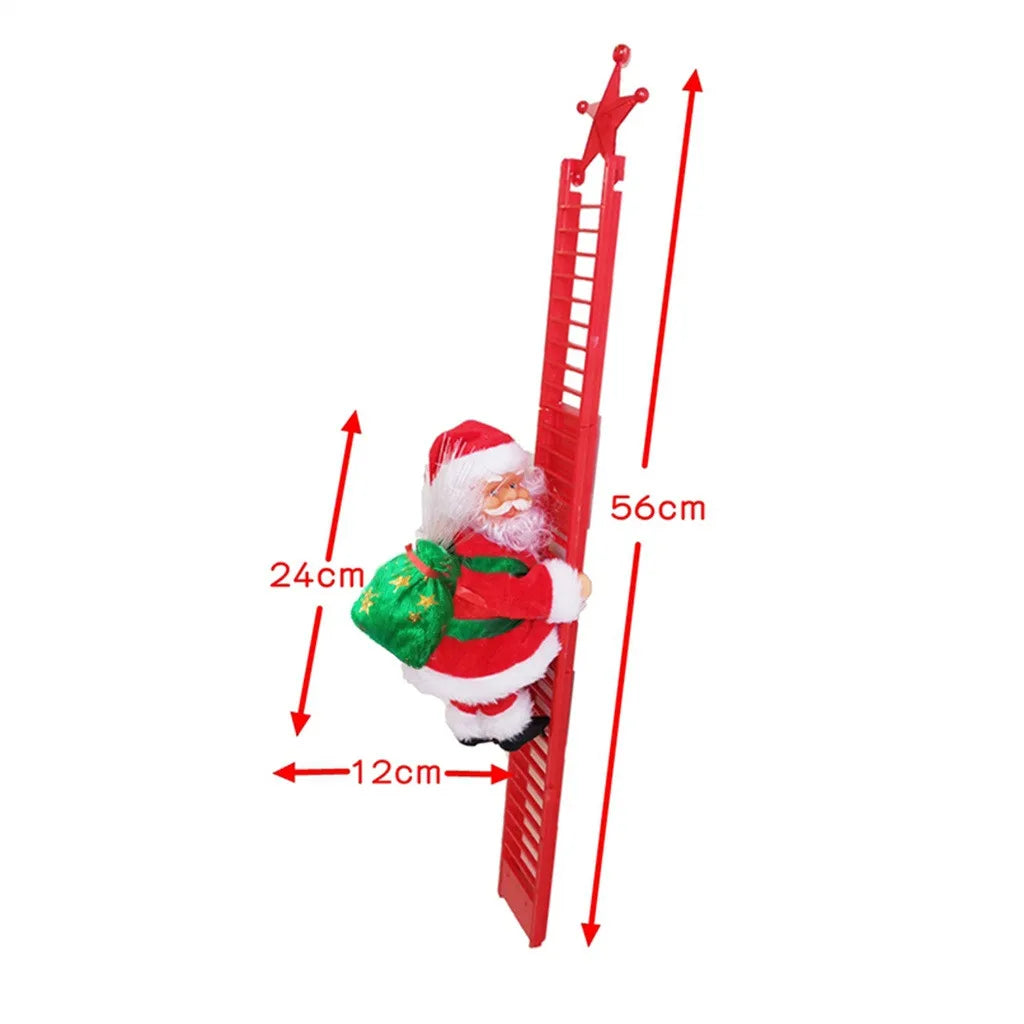 Musical Santa Ornament With Music For Modern Home Decor - Caspri