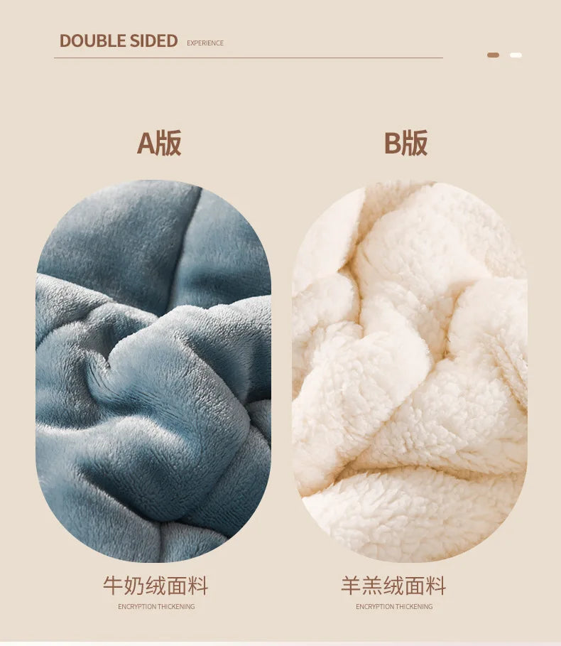 Bedding Set Cosy Wool Double Winter King Size- Caspri