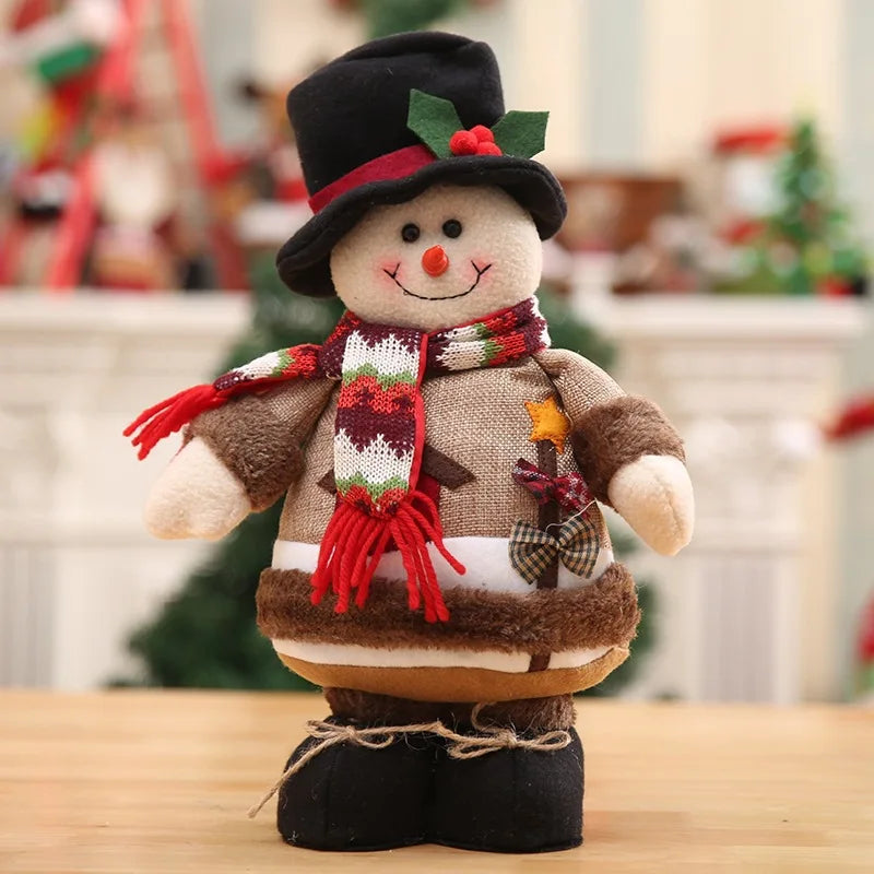 Christmas Decoration Santa Claus And Elves Plush Gift Idea - Caspri