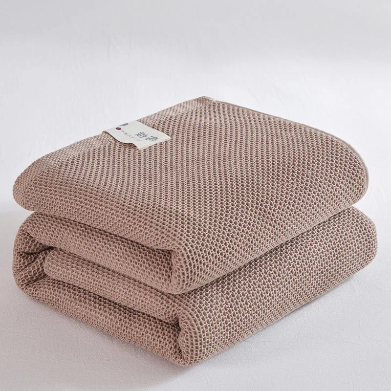 Bedding Set Cotton Plaid Cosy King Size Bedspread - Caspri