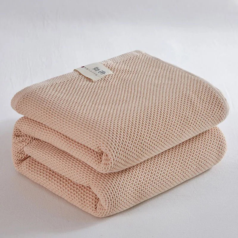 Bedding Set Cotton Plaid Cosy King Size Bedspread - Caspri