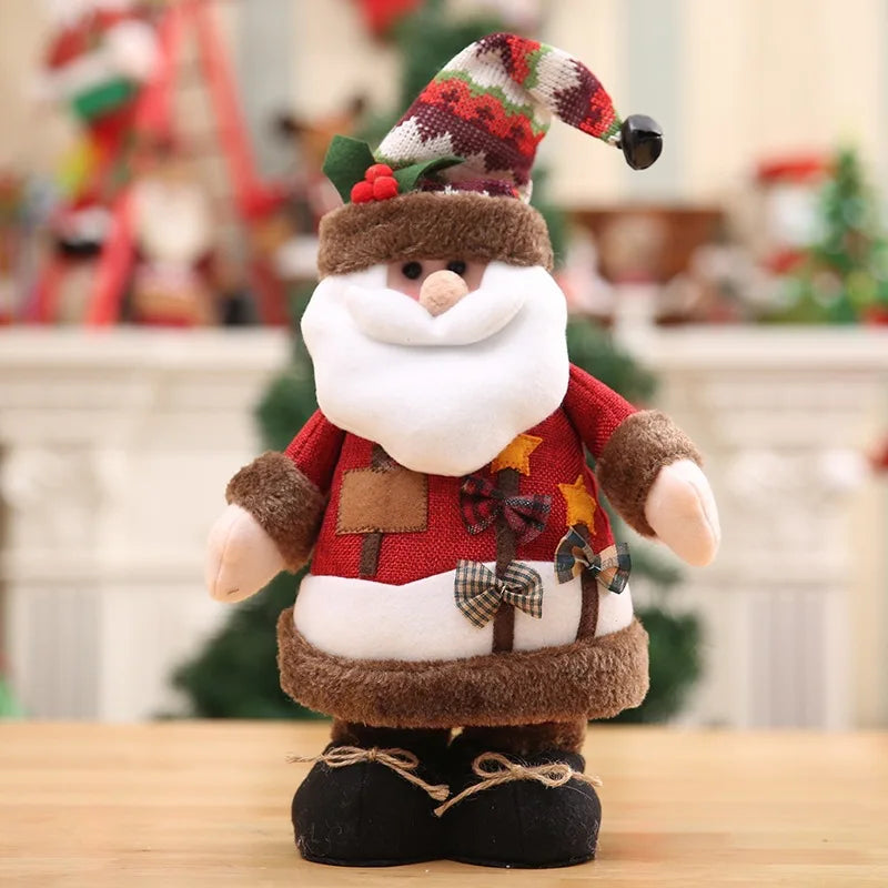 Christmas Decoration Santa Claus And Elves Plush Gift Idea - Caspri