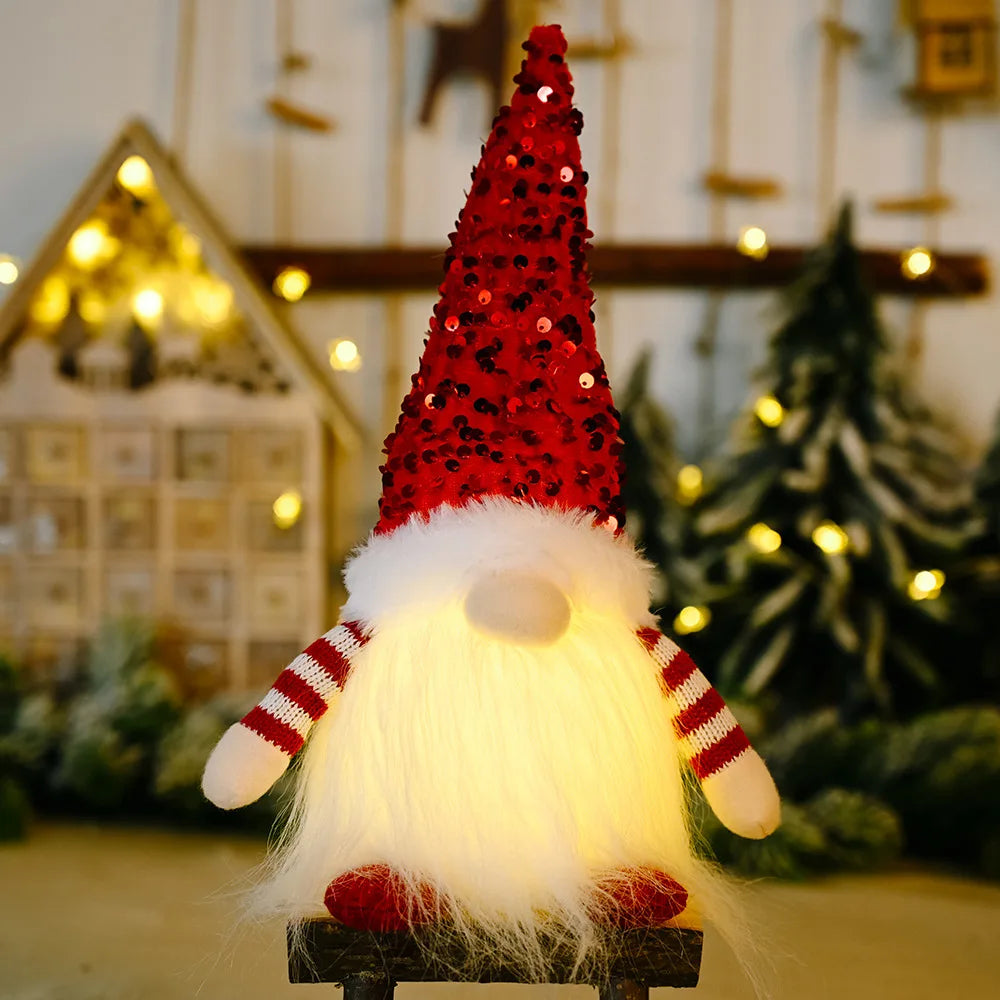Glowing Christmas Elf Decorations for a Cosy Family Home - Caspri