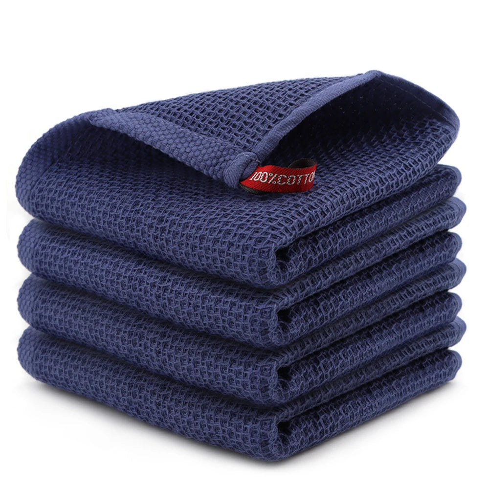 Cotton Dishcloths Absorbent Kitchen Towels – Caspri