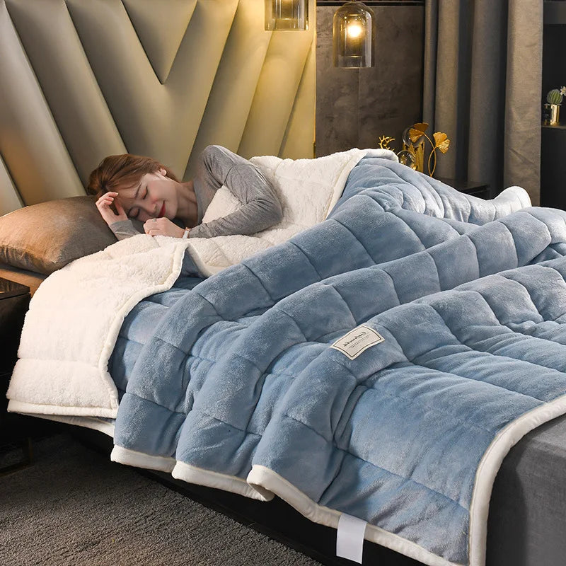 Bedding Set Cosy Wool Double Winter King Size- Caspri