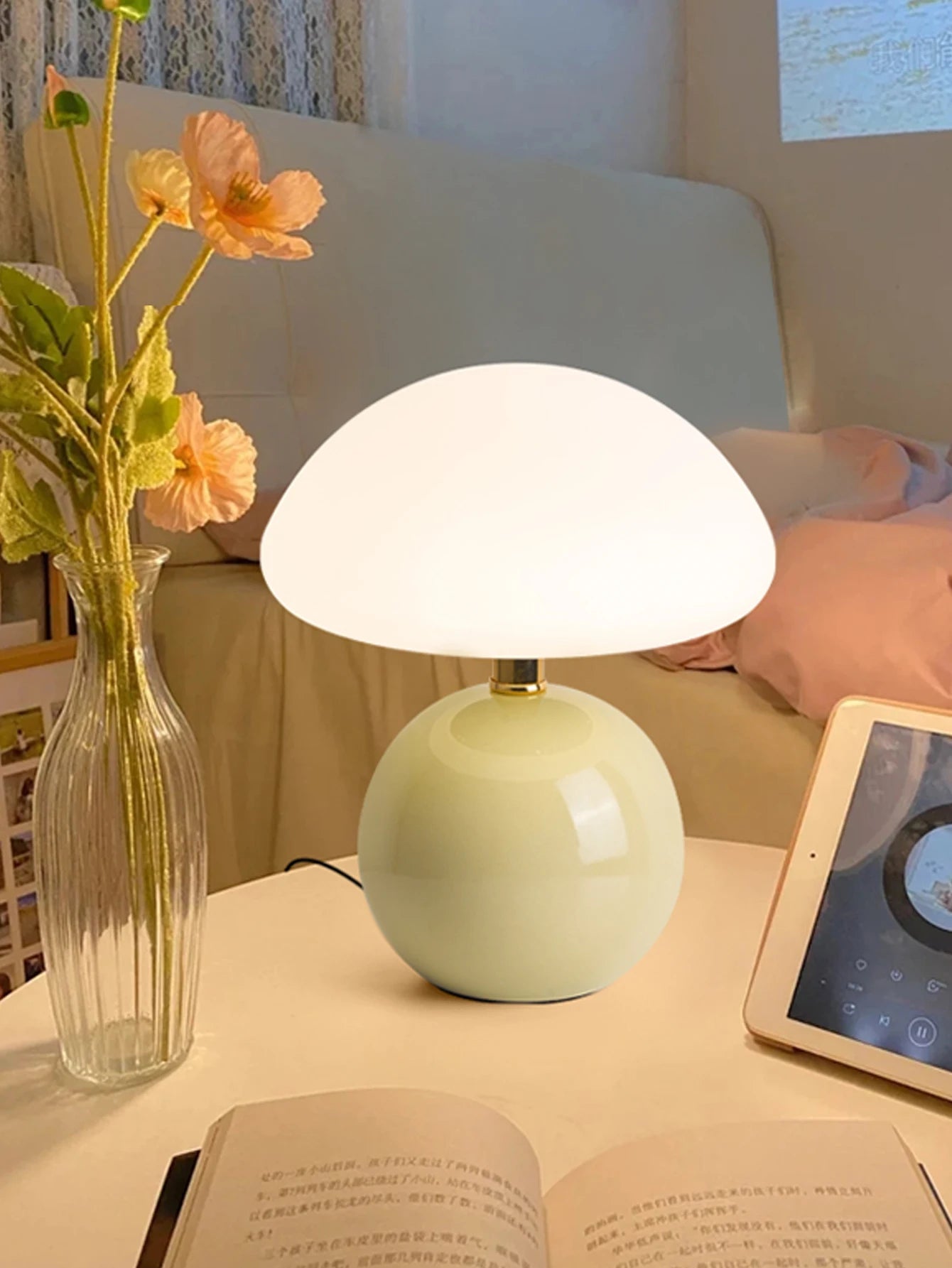 USB Decorative Table Lamp, Dimmable LED Night & Desk Light – Caspri