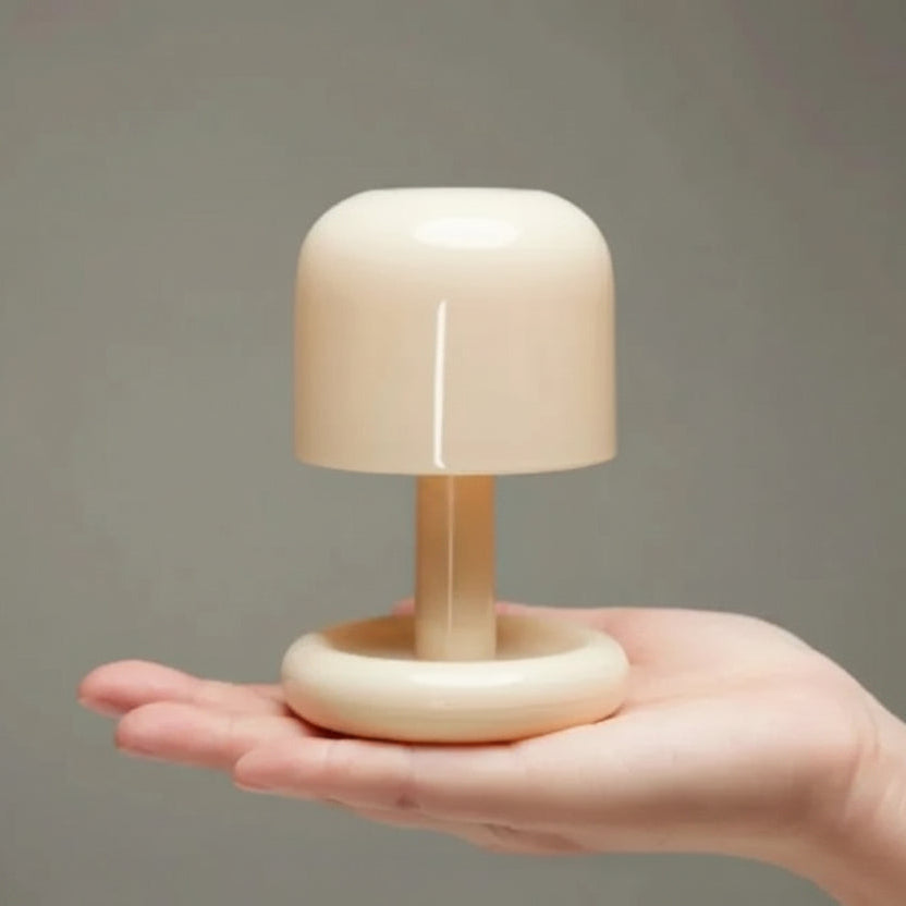 Mini Sunset Lamp USB Rechargeable, Mushroom Style LED Night Light – Caspri