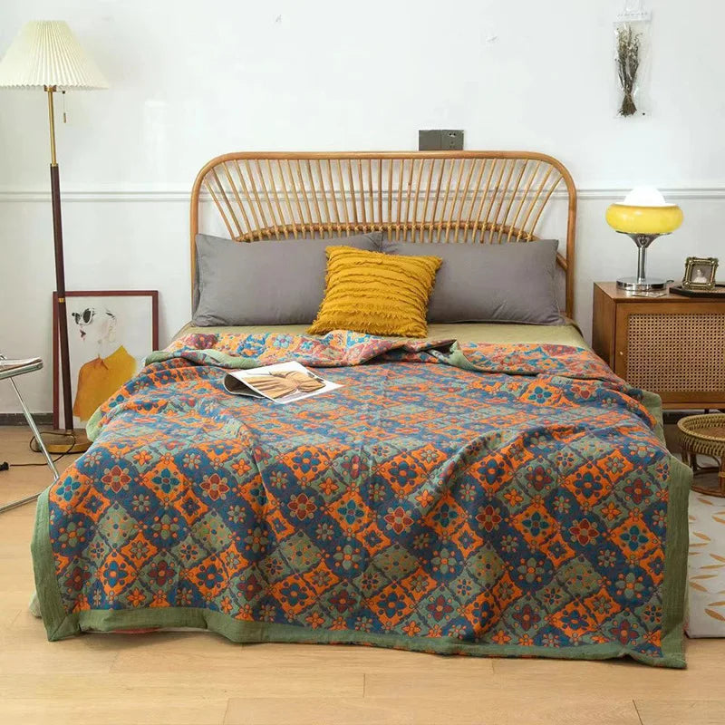 Bedding Set Cotton King Size Floral Modern Cosy - Caspri