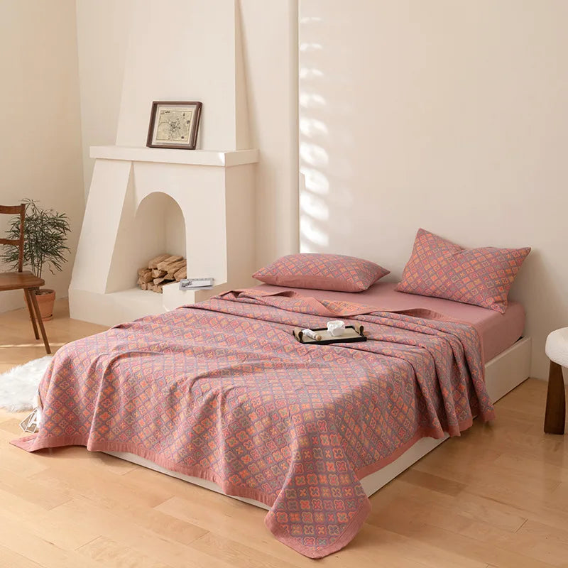 Bedding Set Cotton King Size Floral Modern Cosy - Caspri