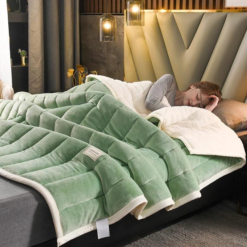 Bedding Set Cosy Wool Double Winter King Size- Caspri