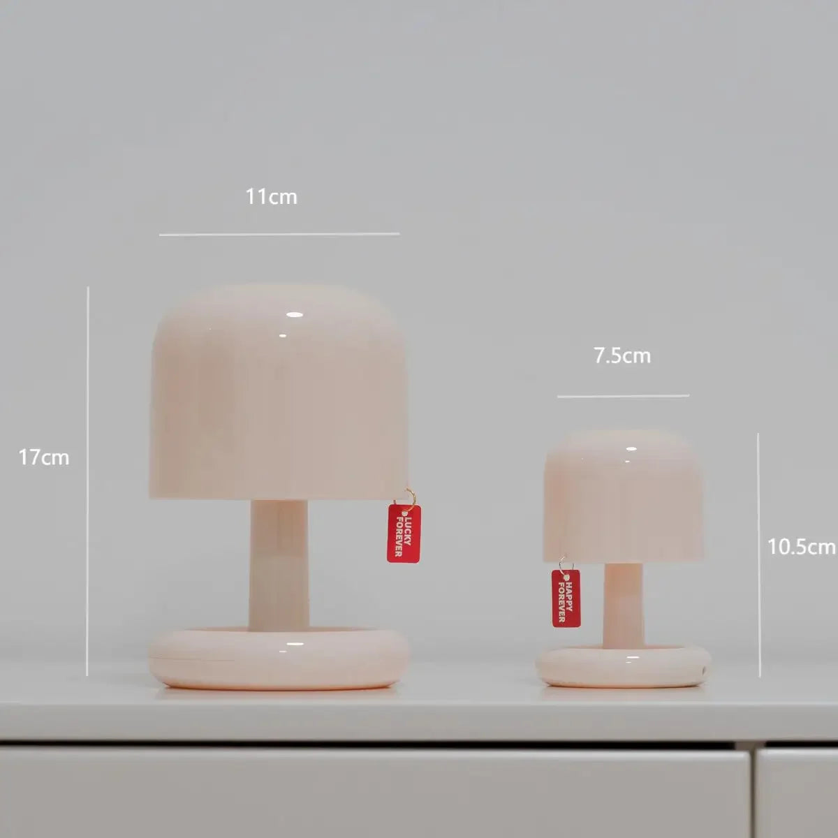 Mini Sunset Lamp USB Rechargeable, Mushroom Style LED Night Light – Caspri