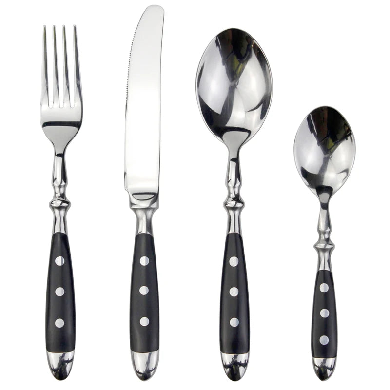 Stainless Steel Cutlery Set For Home Entertaining Resin - Caspri
