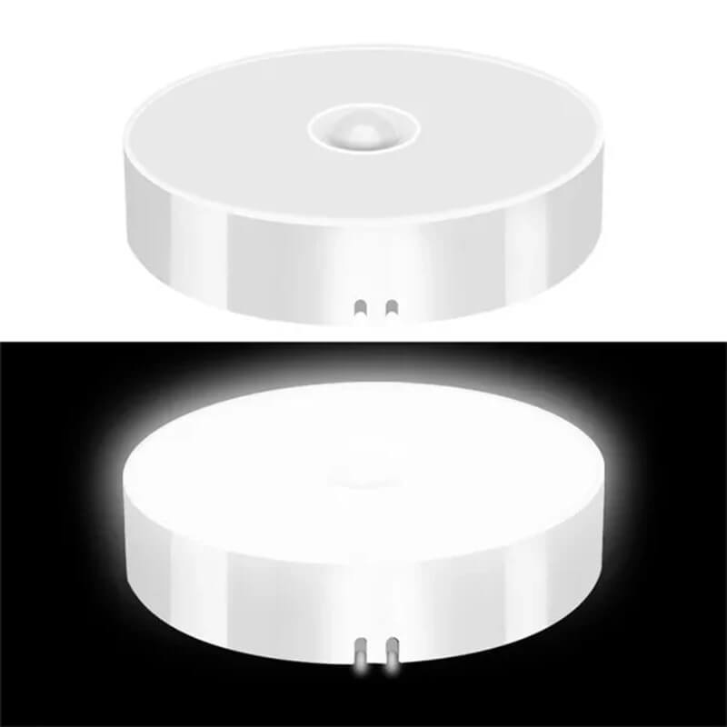 Motion Sensor LED Night Light | Rechargeable Wireless Light for Wardrobe, Kitchen & Stairs