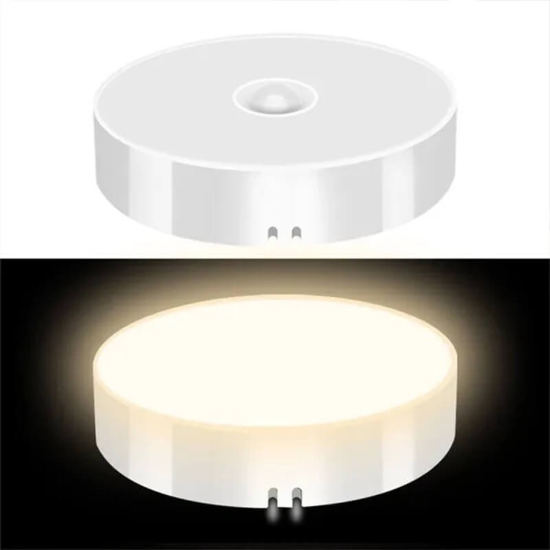 Motion Sensor LED Night Light | Rechargeable Wireless Light for Wardrobe, Kitchen & Stairs